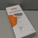 2-in-1 Dog Dryer with Slicker Brush for Small Dogs and Cats, Pet Hair Dryer, Dog Blow Dryer for Grooming with 300 Watts, 75-85 dB, Adjustable Temperature, Overheat Protection