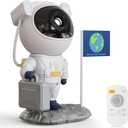 Astronaut Galaxy Projector Planetarium Star Projector, 12-in-1 Space Galaxy Light with Bluetooth 5.0 Speaker, White Noise, Timer & Remote Control, Night Sky Lamp for Bedroom, Home Theater, Party Dcor