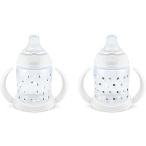 NUK Learner Cup, 6+ Months, Timeless Collection, 5 Oz, Pack of 2 BPA Free, Spill Proof Sippy Cup