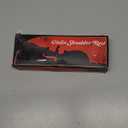 Violin Shoulder Rest for 4/4-3/4 Size, with Collapsible and Height Adjustable Feet, Including a Violin Practice Mute