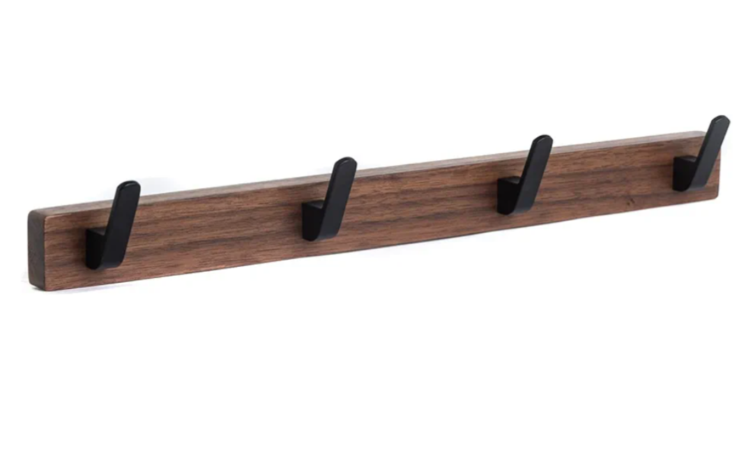 Wall Mounted Coat Rack,Coat Hooks Wall Mount Rack for Coats Wall Coat Hanger Heavy Duty Wall Hooks for Hanging Coats,Clothes,Bags,Hats
