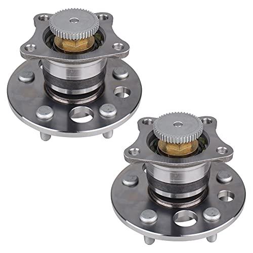 PAROD Pair 512310 Rear Wheel Hub and Bearing Assembly Compatible with 1995-2004 Toyota Avalon, 1997-2001 Camry, 1999-2003 Solara, 1999-2003 Lexus RX300, 1992-2001 ES300 w/ABS