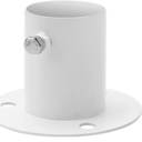 1 Pack Pool Ladder Brackets Deck Flanges, for Above Ground Pool Ladder 1.5" Also for Handrails Closet Rod Flange (Stainless Steel)