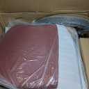 BestMassage Hydraulic Reclining Barber Chair Burgundy, Heavy Duty All Purpose Salon Chair with Adjustable Headrest Footrest and Hydraulic Pump