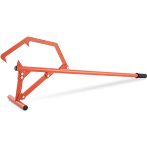 VEVOR 48" Timberjack Log Lifter, Adjustable Heavy Duty Log Roller Cant Hook, Log Jack with Rubber Grip & Triangular Support, Log Cant Hook Logging Tools for Rolling and Lifting Logs up to 25" Dia