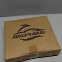 kingphenix Car Seat Cover: Easy to Install, Fits Most Cars, Vans, Trucks, and SUVs – Black & Red Line