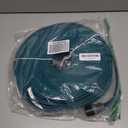 LINEX Sprinkler Soaker Hose 50 ft 2 pack for Garden Lawn Watering Hose with Hose Stakes