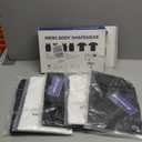 Odoland Men's 5 Pack Body Shaper Slimming Tummy Vest Thermal Compression Shirt Tank Top Shapewear XL