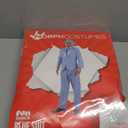 fun shack Tuxedo Costume for Men  Orange or Blue Suit Mens  Funny 90s Movie Character, Halloween Costumes for Men (Medium)