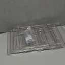 LARGER Compartment - Stackable Water Bottle Organizer Holder - for Stanley & Others' Large Tumbler - Clear Wine Rack, Cup Bottle Holder for Cabinet Home Countertop Fridge Pantry Shelf, 4 Tier Hold 12