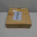 BBTO 8 Pieces 4 Inch Christmas Ball Ornament Christmas Tree Hanging Ornaments White Glitter Xmas Decor for Wedding Home Indoor Outdoor Tabletop Party