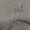 Tex Trend 100% Cotton Blanket  Soft and Breathable Twin XL Ivory Waffle Blanket  All Season Comfort  Suitable for Bed Layering, Sofa, Couch - Ivory (60x90)