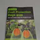 EWPJDK 70pcs Fruit Protection Bags 6x8 inch Green Netting Cover Drawstring Mesh Tomato Protectors Bags Pest Barrier for Blueberry Small Fruit Veggies Garden (70, 6x8 inch)