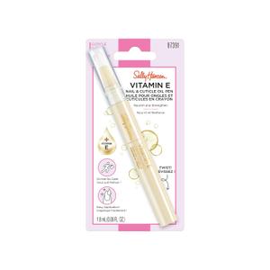 Sally Hansen Vitamin E Nail & Cuticle Treatment Pen | Hydrates and Conditions Dry Nails | Nourishing Formula with Apricot Oil | Smooth, Healthy-Looking Nails | Easy, Mess-Free Nail Care on the Go (0.06 Fl Oz (Pack of 1))