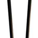 39.4"/100cm Garden Swing Replacement Bars, Black Metal Round Rods for Hanging Swing Seat to Frame(2PCS/CTN)