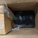 Architectural Mailboxes Mailbox to Go Galvanized Steel Mailbox and Post Kit, MC11KITBAM, Black, Medium Capacity