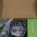 Spopal Portable Shower for Camping, Rechargeable Camping Shower with Collapsible Bucket with Handle 20L Intelligent LED Display, 4 Spray Modes, Outdoor Shower Kit for Hiking, Travel, Car, Pet Black