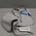 Fit Geno Back Brace Posture Corrector for Men & Women: Shoulder Straightener Adjustable Full Back Support Pain Relief - Scoliosis Hunchback Spine Corrector (Small), Gray