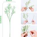 LYLYFAN Babys Breath Artificial Flowers,30 Pcs Gypsophila Faux Flowers for Wedding Party Home Garden Decoration, White