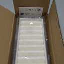 GemeShou velvet slots Ring holder for jewelry organizer, Earring ring display stand for selling, felt ring jewelry holder tray showcaseVelvet slots Ring Holder-White