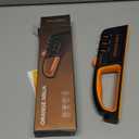 5 Precision Adjust Knife Sharpener- 3-Stage Premium Kitchen Knife Sharpener to Repair, Restore & Polish Blades by Sharp Pebble