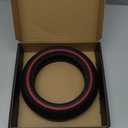 8.5x2.0 Inch Tubeless Tire, Fit for Xiaomi m365/pro Aovopro ES80 MOTORAUX Hurtle iScooter i9/ i8 Electric Scooter Front Rear Tire, 50/75-6.1 8 1/2x2 General Solid Tire, Red 1pc