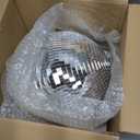 Youdepot Disco Ball 12-Inch  Large Hanging Mirror Ball Disco Ball Decor for Disco Party Decorations, Weddings, Events, Disco Christmas Decor, and Home Celebrations