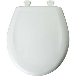 Toilet Seat Round Soft Close16.5'', Toilet Lid Slow Close Quiet No Slam, Easy Installation & ReleaseSafe PP Material Easy Clean
