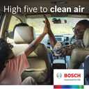 BOSCH 6090C HEPA Cabin Air Filter - Compatible with Select Ram 1500, 1500 Classic, 2500, 3500, 4500, 5500 Trucks (7.9" x 8.7" x 1.1")