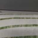 DCX Abstract Machine Washable 3x5 Rug, Sage Green Modern Accent Rug for Living Room, Soft Low Pile Non Slip Carpet, Kid & Pet Friendly Stain Resistant Rug for Bedroom Dining Room Office