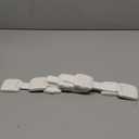 YEYA Upgraded No Drill Furniture Anchors for Baby Proofing, Anti-Tip Adjustable Straps, Strong Adhesive Backing 4 Pack (White)