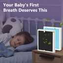 Replacement Filter Compatible with PureZone Kids Bear Air Puri-fier, 3-in-1 H13 True HEPA with Activated Carbon Filter and Pre-filter, 2 Pack