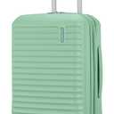 American Tourister Stratum 3.0 Carry-On Spinner, Airline Approved, Durable Hardside Luggage, Expands 1.5", RightHeight Adjustable Handle, Surreal Green