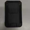 Miracase Magnetic Wallet for Men/Women, Adjustable Stand & Safety Flap, Compatible with MagSafe Wallet, 3 Slots, 6-8 Card Holder for iPhone 17/16/15/14/13/12 Series, RFID Blocking, Black