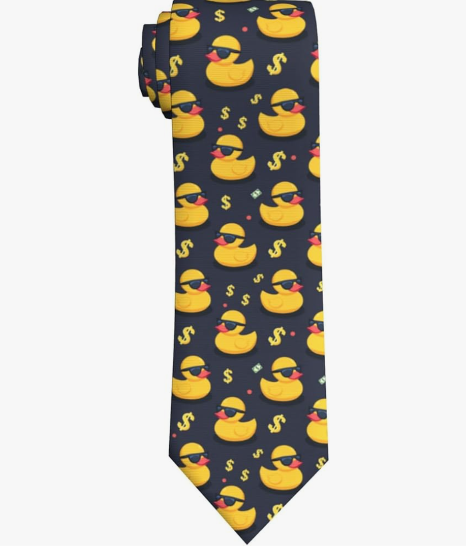 DEKIFNHG Men'S Tie Funny Casual Neckties For Men Holiday Season Party Gifts