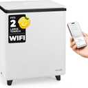 SereneLife WIFI Luxury Rectangle Towel Warmer - Spa & Bathroom Blanket Heater with Custom Fragrance, Auto Shut-Off, Fits 2 large Towels, Blankets, Bathrobes, PJ's - Perfect Gift for Him & Her (Black)