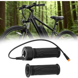 JERBOR Full Twist Throttle Grip for Qlife Racer/Racer 27.5/Racer Fat Tire/Racer Plus Fat Tire/Spark/Cityone ST/SO/2.0/Step Over 2.0/Stepover Ul Tra/Trike/Trike Plus, Throttle Handle Controller