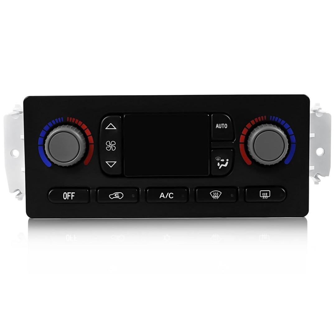 599-211XD YF-1969 A/C Heater Climate Control Module Panel Switch for 2003 Chevy Silverado Suburban Tahoe Avalanche GMC Sierra Yukon Cadillac Escalade, OE# 15201969 10367042 15107730 15105215 15185639 15137655