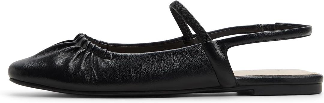 Call It Spring Women's Alyssah Ballet Flat (10, Black)