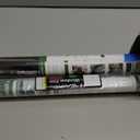 KESPEN Window Film One Way Daytime Privacy Static Cling Heat Control Glass Window Tint Mirror House Film, Black-Silver, 41.3 Inch X 13.1 Feet