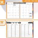2026 Appointment Book and Planner 8.5" x 11" Large Hourly Weekly Daily Schedule Book with Tabs, 15 Minute Time Slots, Yellow Calendar Organizer Jan 2026–Dec 2026 Appointment Planner - Yellow