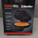 Mueller Heart 5 Waffle Maker, Waffle Iron, Adjustable Browning Control & Nonstick, Cool Touch Handle, Easy to Clean, Small Kitchen Appliances