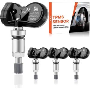 ACLONG Multi-Protocol TPMS Tire Pressure Sensors Fit for Ford All Models 315&433MHz Snap-in Tire Pressure Monitoring System Replacement Fit for F-150 2011-2018 9L3Z1A189A DE8T1A180AA -Set of 4