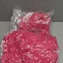 Giegxin 15 Pack Marigold Garland for Decoration 5 ft Long Strands Faux Artificial Marigold Flowers for Dia De Los Muertos Diwali Indian Wedding Party Decorations(Rose Red)