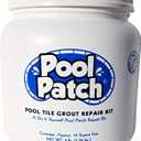 Pool Patch White Pool Tile Grout Repair Kit, 3-Pound, White