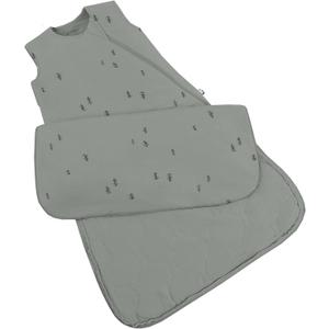 GUNAMUNA gnamna Unisex Baby, Toddler Wearable Blanket, Sleeping Bag Bamboo Rayon, Sleep Sack with Diaper Zipper, 2.6 TOG (Forest)