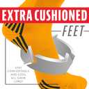 2 x Franklin Sports Youth Baseball + Softball Socks - Baseball + Softball Knee Socks for Kids - Boys + Girls Tall Sports Socks (Orange)