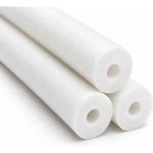 Chochkees Pool Noodles 52" x 2.5" Inch Swimming Hollow Core Foam Tube, Floating Thick Noodles for Floating, Pool Accessories, 3-Pack