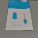 AINOPE USB C Cable 60W 2-Pack 6.6ft Nylon Braided USB C to USB C Cable Type C Charger Fast Charging Right Angle USBC Cable Charger Cord for iPhone 16 Pro Max 15 Plus Samsung S24 S23 iPad Pro Red