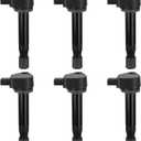 Set of 6 Ignition Coil Pack 3.0L 3.2L 3.5L Compatible with Acura for Honda 2001 2002 2003 2004 2005 2006 2007 2008 Accord 2009 2010 Odyssey CL RL TL 3.0L 3.2L 3.5L Coils for UF242 C1221 30520P8EA01